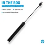 Nešiojamo kompiuterio įkroviklis HP Slim Rechargeable Pen Charger (4X491AA#AC3), vaizdas 10