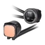 Thermaltake TH360 V2 ARGB Sync, artimiausio kampo vaizdas su aušintuvo ventiliatoriumi