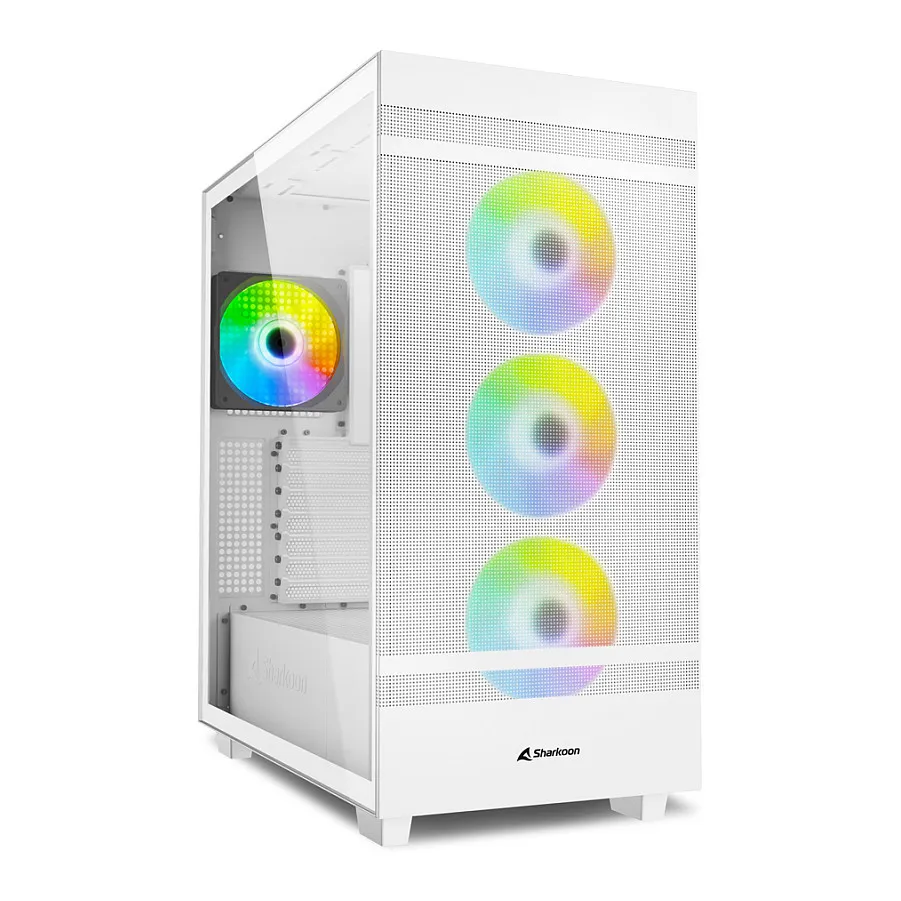 Sharkoon REBEL C50 RGB ATX Kompiuterio korpusas Sharkoon REBEL C50 RGB ATX
