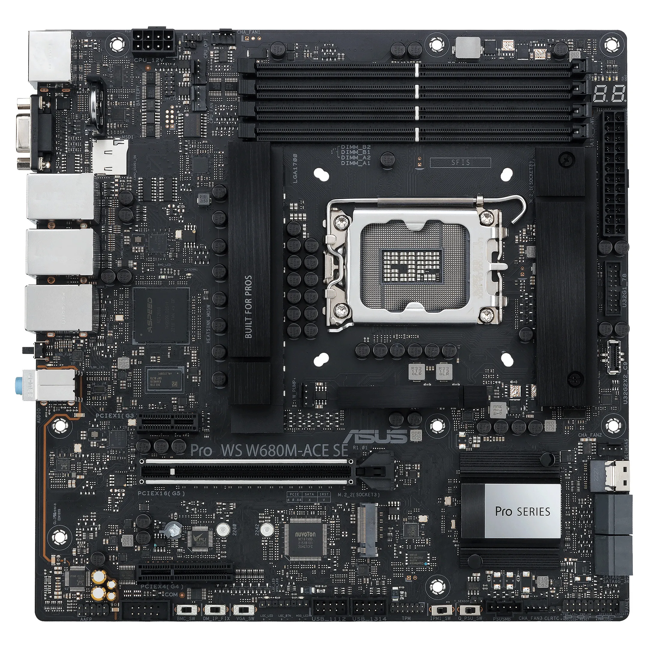 ASUS PRO WS W680M-ACE SE ASUS PRO WS W680M-ACE SE