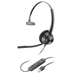 Ausinės HP Poly EncorePro 310 Monaural USB-A Headset TAA (767G1AA), vaizdas 3