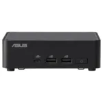 ASUS NUC 14 Pro RNUC14RVKI300002I, vaizdas iš šono su atidarytu korpusu