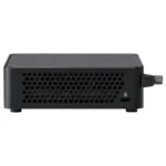 ASUS NUC 14 Pro RNUC14RVKI300002I, vaizdas iš šono su atidarytu korpusu