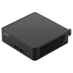ASUS NUC 14 Pro RNUC14RVKI300002I, šoninis vaizdas su atidarytu korpusu