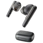 HP Poly Voyager Free 60 UC Carbon Black Earbuds +BT700 USB-C Adapter +Basic Charge Case