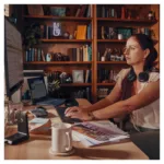 HP Poly Voyager Focus 2 ausinės su USB-C/A adapteriu ir įkrovimo stovu