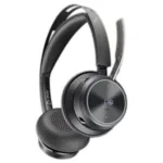 Ausinės HP Poly Voyager Focus 2 su įkrovimo stovu ir adapteriu
