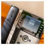 IP telefonas HP Poly Edge E350 and PoE-enabled (82M89AA), vaizdas 4