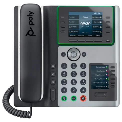 IP telefonas HP Poly Edge E450 and PoE-enabled (82M90AA)