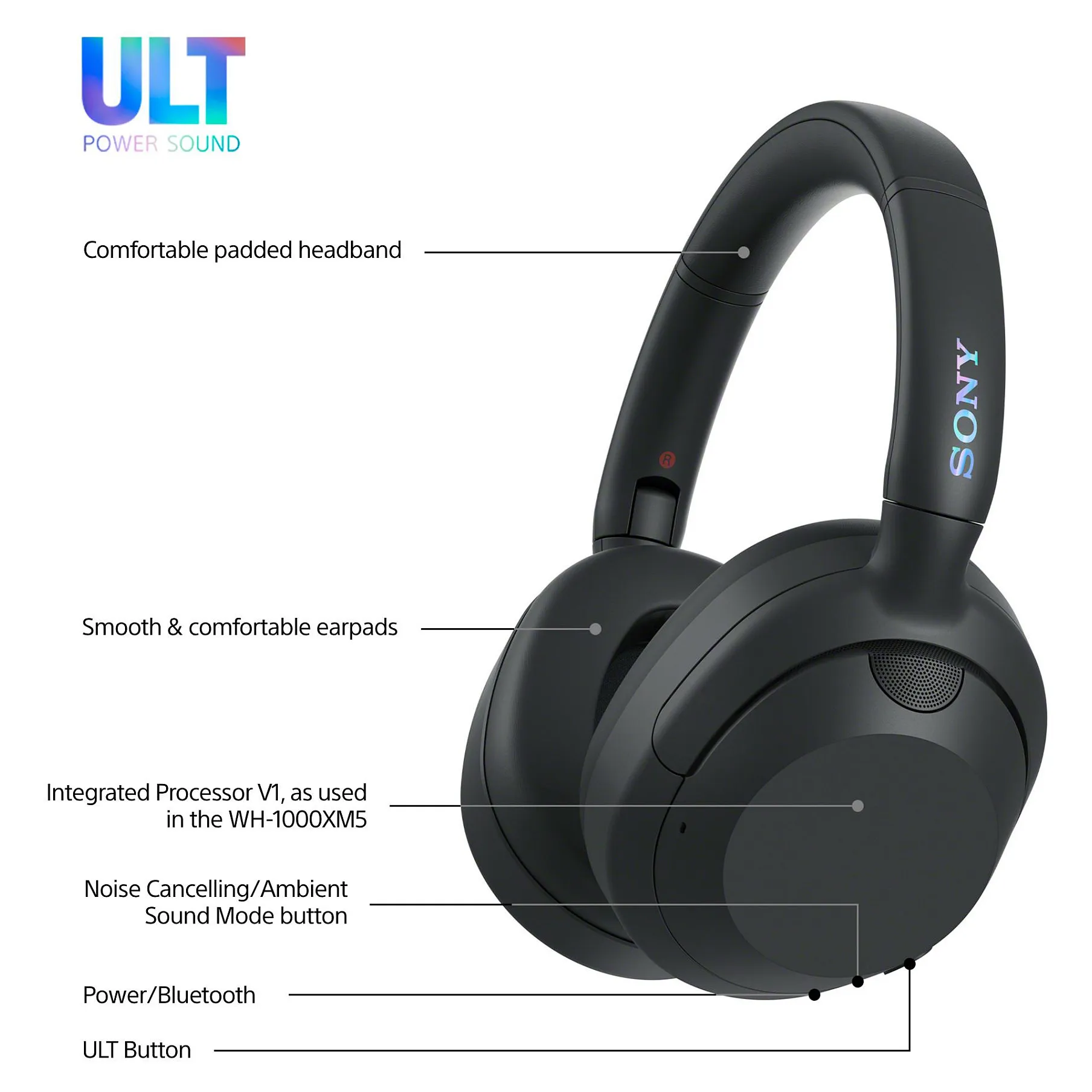 Sony WHULT900NB headphones/headset Sony WHULT900NB headphones/headset