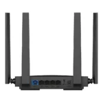 Cudy WR3600H maršrutizatorius, šoninis vaizdas su Ethernet prievadais