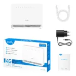 Belaidis maršrutizatorius Cudy 4G Cat 6 AC1200 Wi-Fi Router, LT700E 1.0, vaizdas 5