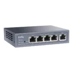 Cudy Gigabit Multi-WAN VPN Router, vaizdas iš šono su prievadų išdėstymu