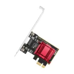 Cudy PE25 tinklo plokštė su PCI Express ir Ethernet jungtimi
