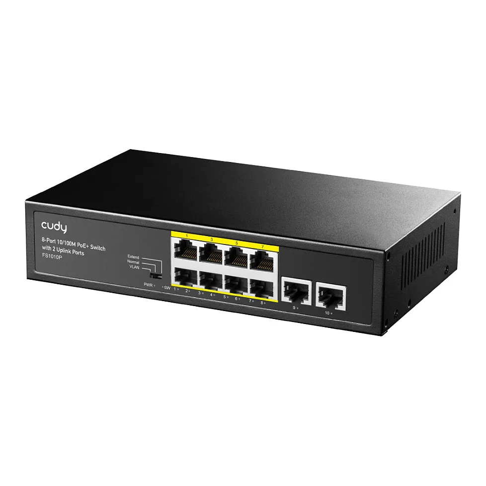 Cudy FS1010P network switch - RPC.LT