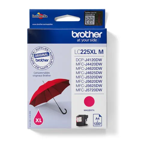 Rašalo kasetė Brother LC225XLM