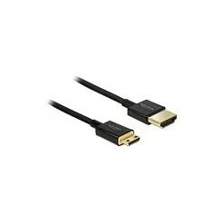 DeLOCK HDMI-A/HDMI Mini-C, 2 m HDMI cable HDMI kabelis DeLOCK HDMI-A/HDMI Mini-C, 2 m (84778)