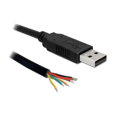 USB kabelis DeLOCK USB2.0/TTL 6 1.8m (83117)