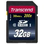 Atminties kortelė Transcend TS32GSDHC10, vaizdas 2