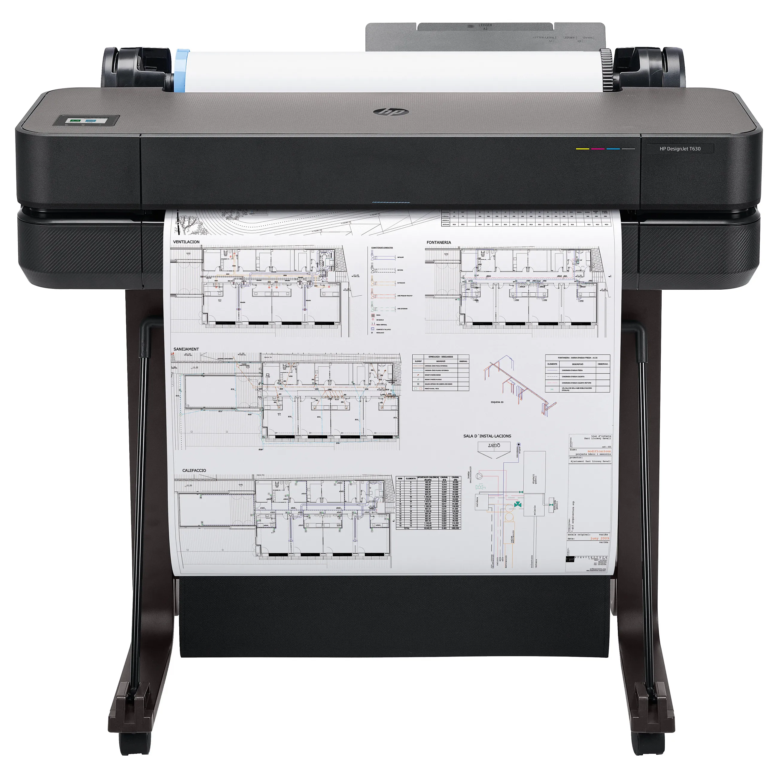 HP Designjet T630 24-in Printer large format printer HP Designjet T630 24-in Printer large format printer