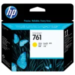 Spausdinimo galvutė HP 761 (CH645A), geltonos spalvos