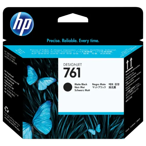 Spausdinimo galvutė HP 761 Matte Black/Matte (CH648A), juodos spalvos