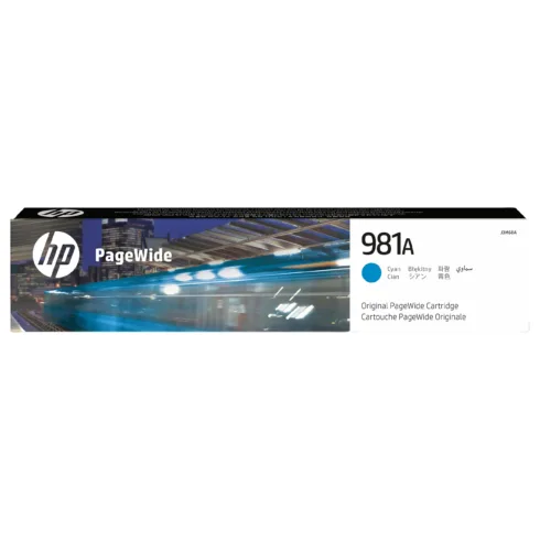 Rašalo kasetė HP 981A (J3M68A), žydros spalvos