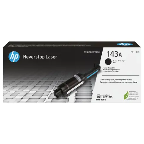 Tonerio kasetė HP 143A Black Original Neverstop Toner Reload Kit (W1143A)