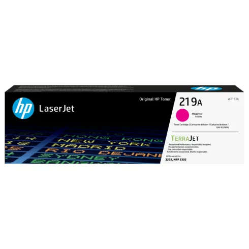 HP 219A Mgn LaserJet toner cartridge