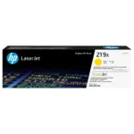 HP 219X Ylw LaserJet toner cartridge
