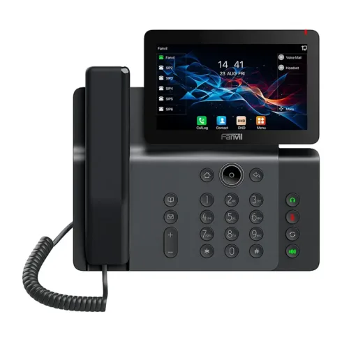 Tinklo įranga Fanvil V66, Premium IP Phone / SIP / POE / Gigabit / USB-Port / Bluetooth / Wi-Fi