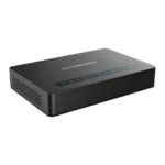 Grandstream HT818 VoIP adapter, vaizdas iš šono su LED indikatoriais