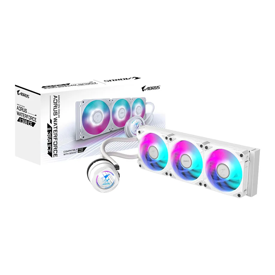 GIGABYTE AORUS WATERFORCE II 360 ICE Procesoriaus aušintuvas GIGABYTE AORUS WATERFORCE II 360 ICE