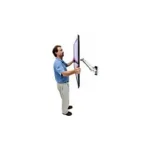 Monitoriaus laikiklis Ergotron Interactive Arm, HD (45-296-026), vaizdas 7