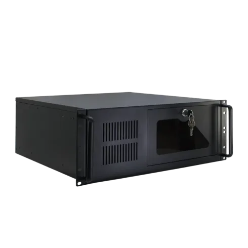 Inter-Tech IPC 4U-4088-S, Rack server korpusas, juodas, 4U formato