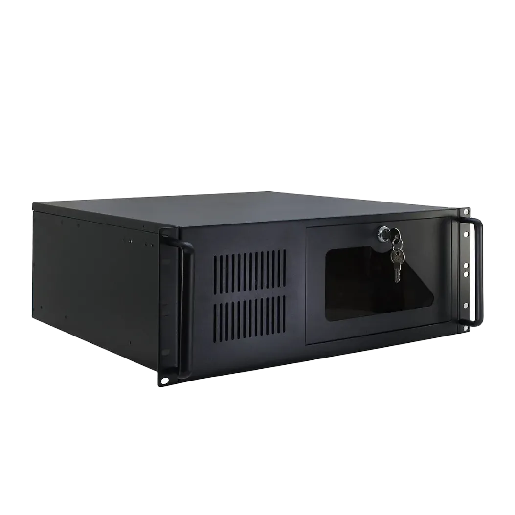 Inter-Tech IPC 4U-4088-S Inter-Tech IPC 4U-4088-S, Rack server korpusas, juodas, 4U formato