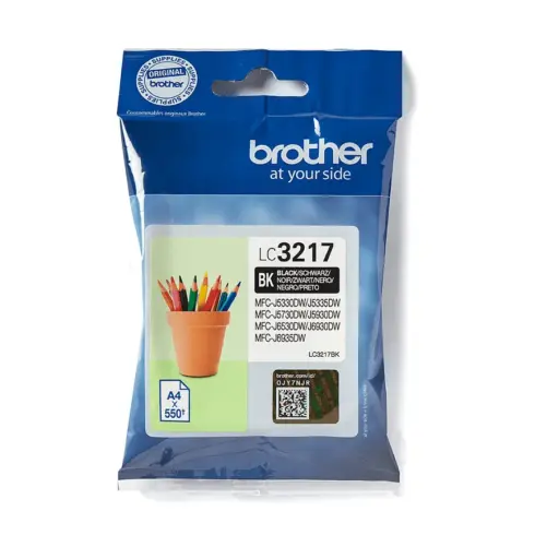 Rašalo kasetė Brother LC3217BK