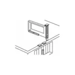Disko korpusas DeLOCK 2.5" SATA HDD Rack Bracket (47192), vaizdas 2
