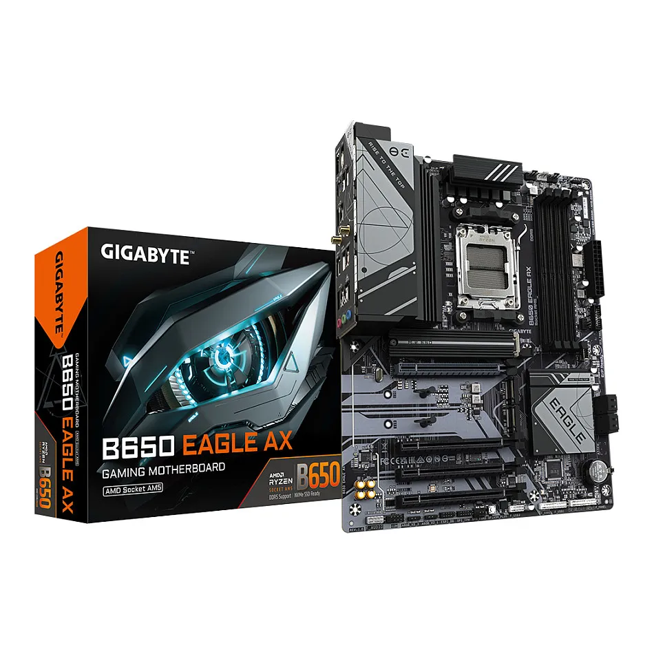 GIGABYTE B650 EAGLE AX motherboard (Atnaujinta) GIGABYTE B650 EAGLE AX motherboard (Atnaujinta)