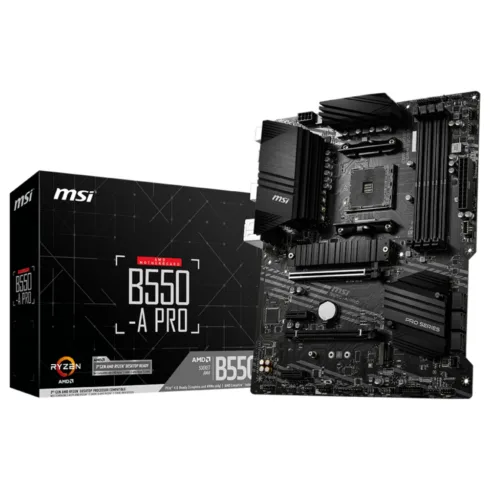 MSI B550-A PRO motherboard (Atnaujinta)