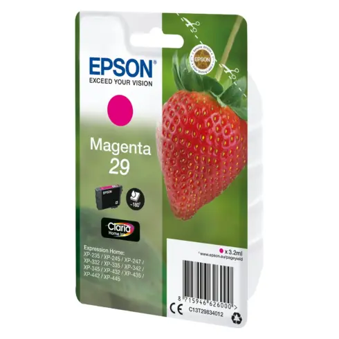 Rašalo kasetė Epson Strawberry C13T29834012