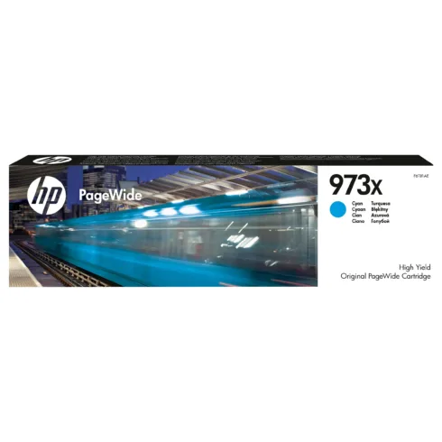 HP 973X High Yield Cyan Original PageWide Cartridge ink cartridge