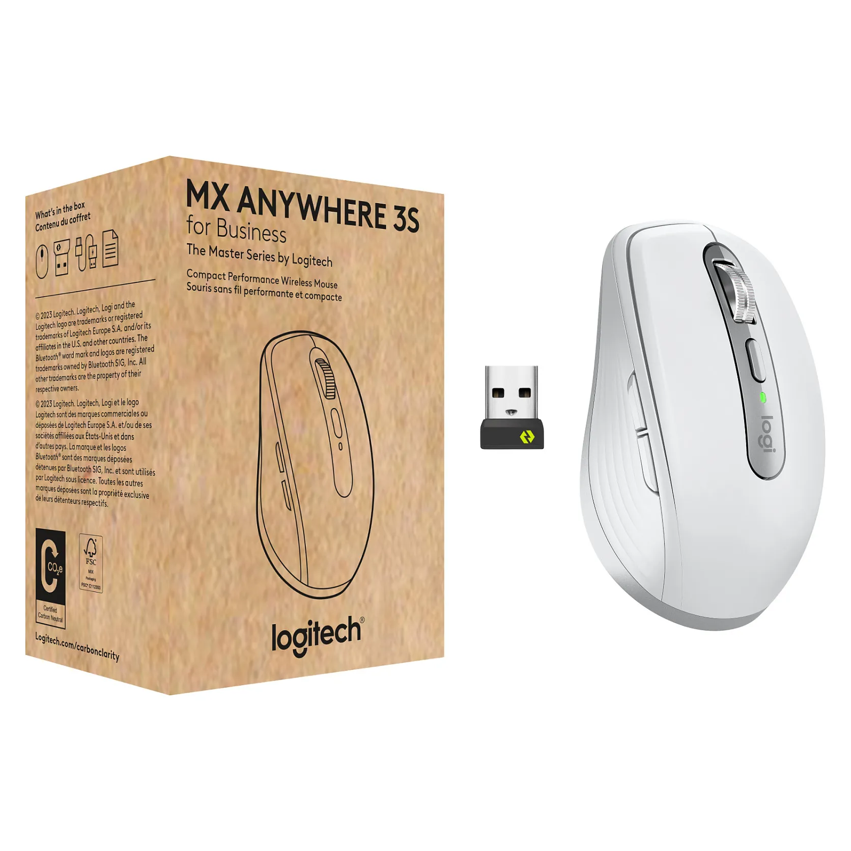 Logitech MX Anywhere 3S for Business mouse Logitech MX Anywhere 3S for Business mouse