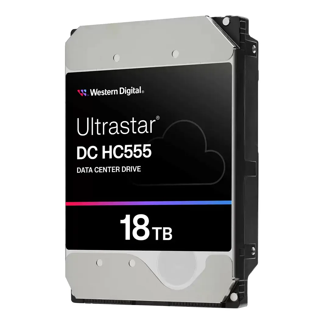 18TB WD Ultrastar DC HC555 7200RPM 512MB Ent. Western Digital Ultrastar DC HC555 internal hard drive
