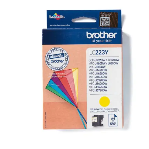 Rašalo kasetė Brother LC223Y