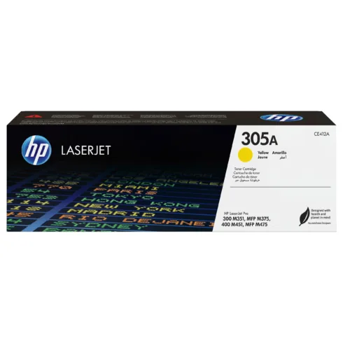 HP 305A Yellow Original LaserJet toner cartridge (Atnaujinta)