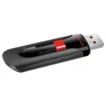 USB atmintinė SanDisk Cruzer Glide (SDCZ60-032G-B35), vaizdas 2