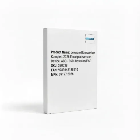 Lexware Büroservice Komplett 2026 Einzelplatzversion - 1 Device, ABO - ESD -Download