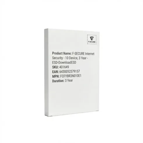 F-SECURE Internet Security - 10 Device, 3 Year - ESD-Download