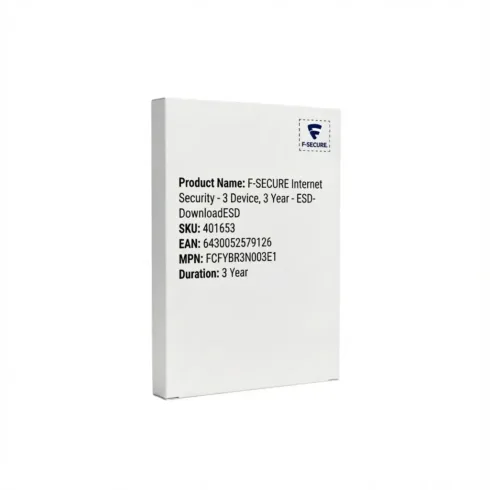 F-SECURE Internet Security - 3 Device, 3 Year - ESD-Download